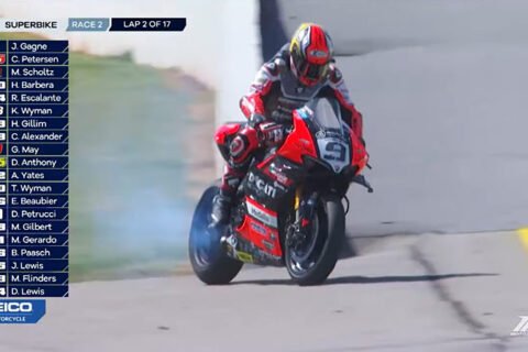 MotoAmerica Road Atlanta Course 2 : Danilo Petrucci "explose" dans tous les sens du terme, doublé des Yamaha boys !