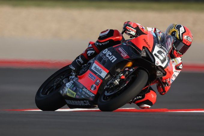 MotoAmerica Austin Warm Up: Danilo Petrucci shows his teeth!