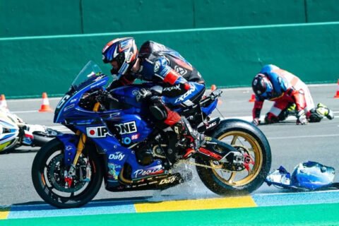 24 Heures Motos: Shocking images of Bradley Smith published by himself and others (Videos)