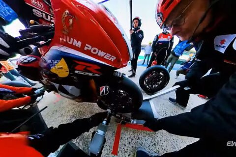 24 Heures Motos au Mans : Au cœur du Yoshimura SERT (Vidéo)
