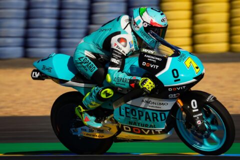 Moto3 France Le Mans FP3 : La passe de trois pour Dennis Foggia qui semble intouchable