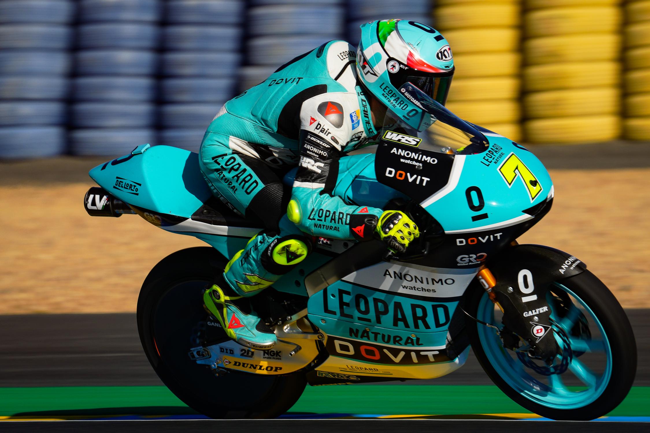 Moto3 França Le Mans FP3: A passagem de três para Dennis Foggia que parece intocável