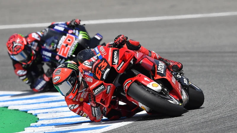 MotoGP France Le Mans J1: com Fabio Quartararo e Pecco Bagnaia o tom sobe contra os sugadores de roda