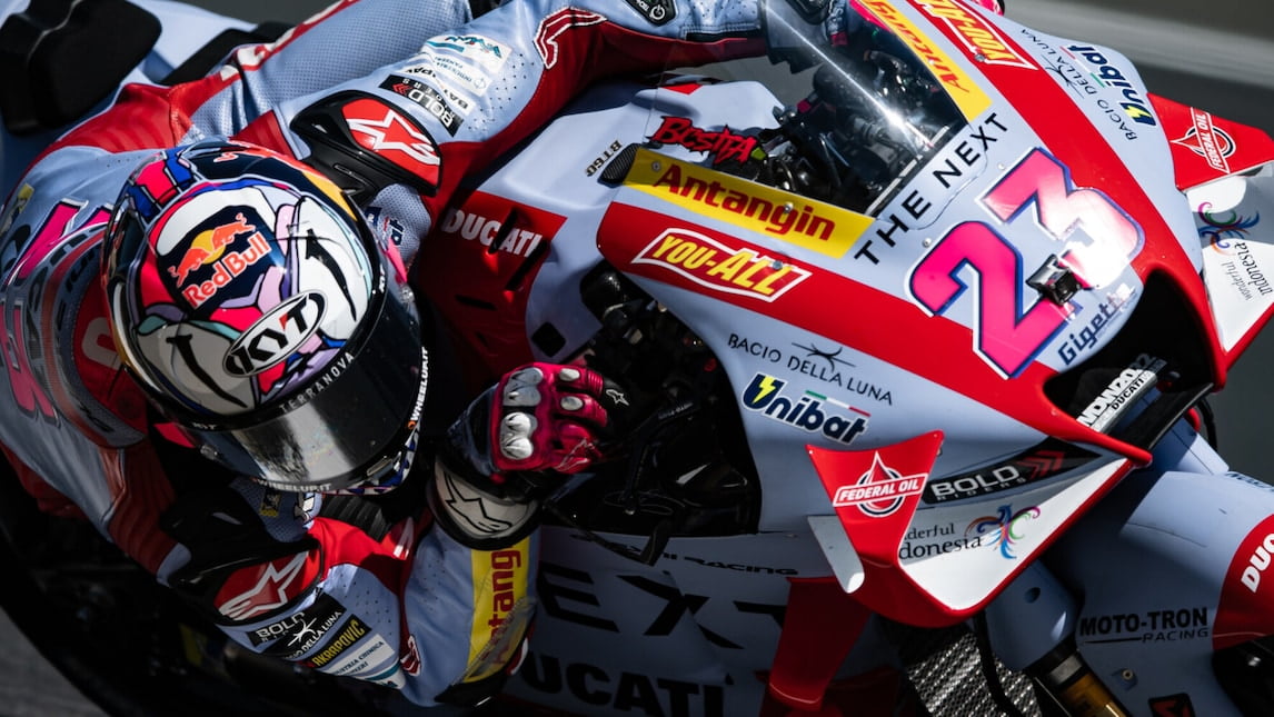MotoGP France Le Mans J2 Enea Bastianini (Ducati/5) était dos au mur : « je n’avais qu’une seule moto disponible en FP4 et en Q2 »