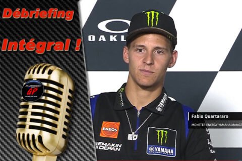 MotoGP Italie Mugello J0 Débriefing Fabio Quartararo : « J'espère que j'aurai plus ou moins la même différence de vitesse que l'année dernière », etc. (Intégralité)