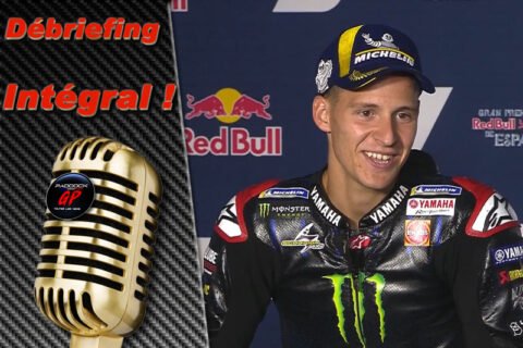MotoGP Espagne J3 Débriefing Fabio Quartararo (Yamaha/2) : « Je pense que ça va être fou ! (au Mans) », etc. (Intégralité)