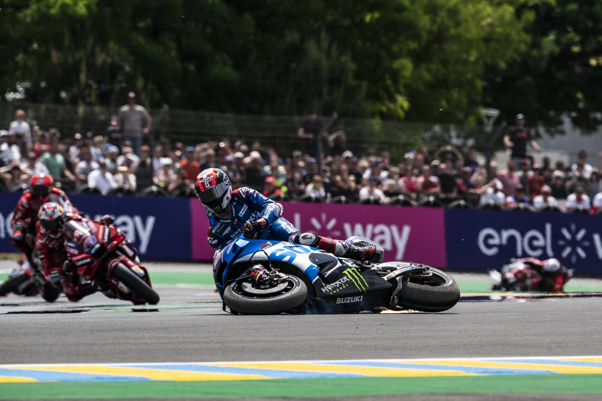 MotoGP Le Mans France : Modifier le premier virage pour améliorer la sécurité ? Les pilotes s’expriment à ce sujet