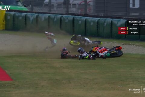 Moto3 Italie Mugello Course : Sergio Garcia évite les chutes et remporte une course pleine de rebondissements sur tapis vert