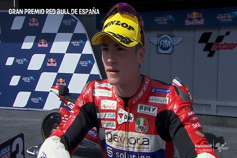 Moto3 Espagne J3 Course : Les réactions du trio de tête « à chaud » !