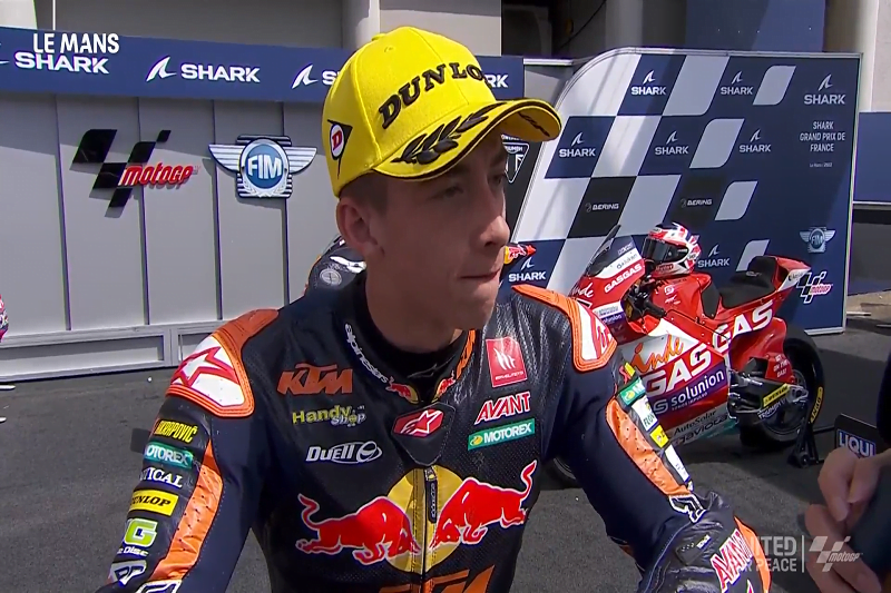 Moto2 France J2 Qualifying: The reactions of the leading trio “hot”!