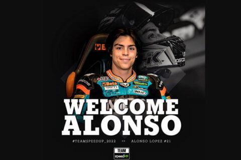 Moto2公式：アロンソ・ロペスがロマーノ・フェナティに代わってスピードアップに参戦