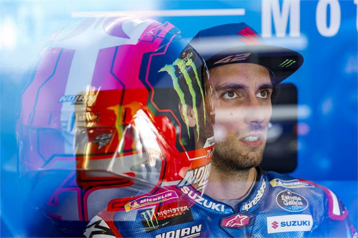 MotoGP Espagne J3 Alex Rins (Suzuki/19) : “piloter la moto aujourd’hui, c’était comme mettre un chat dans l’eau”