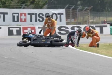 WSBK Superbike Estoril : Michael Van der Mark malchanceux, absent au moins trois mois
