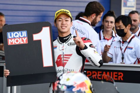 Moto2 Espagne Course : Ai Ogura fait tout pour passer en MotoGP !