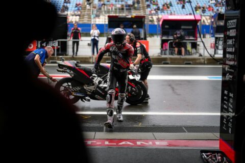 MotoGP Assen J1 : puni pour une raison technique, Aleix Espargaró n’oublie pas la direction de course sur la sécurité de la FP1