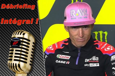MotoGP Catalogne Barcelone J0 Débriefing Aleix Espargaró : « Je n'ai aucun doute sur le fait que la moto sera compétitive ici » (Intégralité)