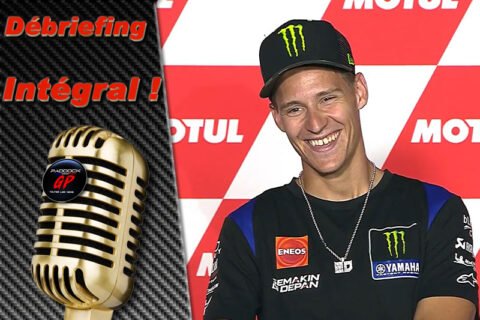 MotoGP Assen J0 Débriefing Fabio Quartararo : « Dès que je mets le casque, il est très facile de passer d'un bon gars à un vrai compétiteur », etc. (Intégralité)