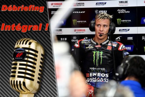 MotoGP Catalogne Barcelone J1 Débriefing Fabio Quartararo (Yamaha/9) : « actuellement, seul Aleix peut vraiment rouler avec un très bon rythme » (Intégralité)