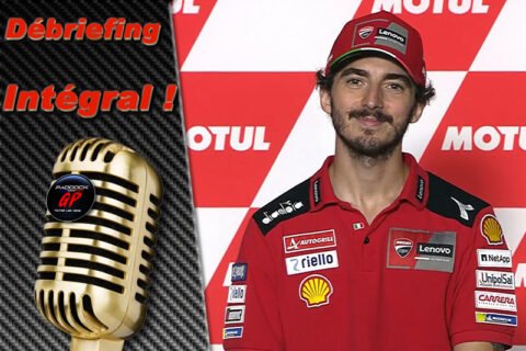MotoGP Assen J2 Débriefing Francesco Bagnaia (Ducati/1) : « Je me suis arrêté au box, car je leur ai dit qu'il était impossible pour moi de faire plus », etc. (Intégralité)