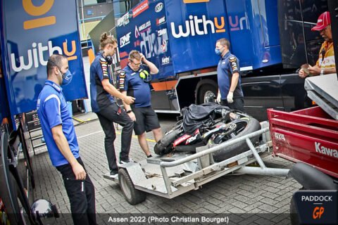 MotoGP Assen J3 Darryn Binder (Yamaha/AB) : « J'ai maintenant cinq semaines pour travailler sur moi-même »