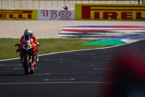 WSBK Superbike Misano Superpole : Alvaro Bautista pulvérise le record de Misano et revient en Superpole après trois ans