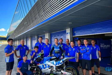 MotoGP : Suzuki a réalisé 2 jours d’essais privés à Jerez avec Sylvain Guintoli