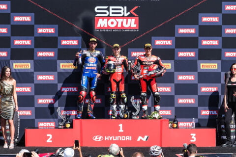 WSBK Superbike Misano : La réaction du trio de tête « à chaud »