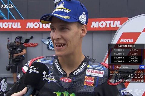 MotoGP Assen J2 Qualifications : Fabio Quartararo (Yamaha/2) « A chaud » !