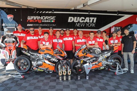 La Ducati V2 qui gagne des courses, c'est en MotoAmerica !