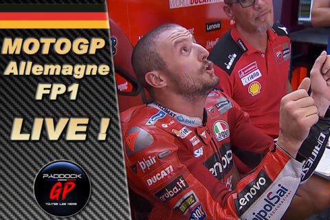 MotoGP Allemagne FP1 LIVE : Ducati Corse contient les Français !