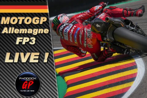 MotoGP Allemagne FP3 LIVE : Francesco Bagnaia bis repetita ! Problème de casque pour Fabio Quartararo.