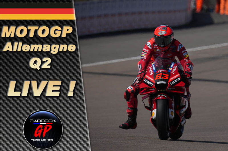 MotoGP Allemagne Q2 LIVE : Francesco Bagnaia en pole devant les deux Français !