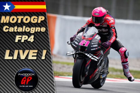 MotoGP Catalogne Barcelone FP4 LIVE : Aleix Espargaro en épouvantail, les Français dans le coup...
