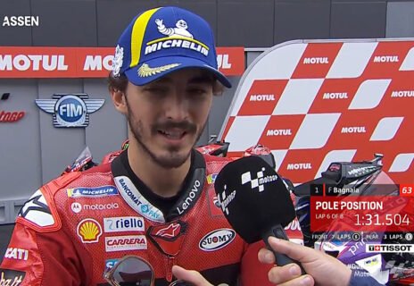 MotoGP Assen J2 Qualifications : Pecco Bagnaia (Ducati/1) « A chaud » !