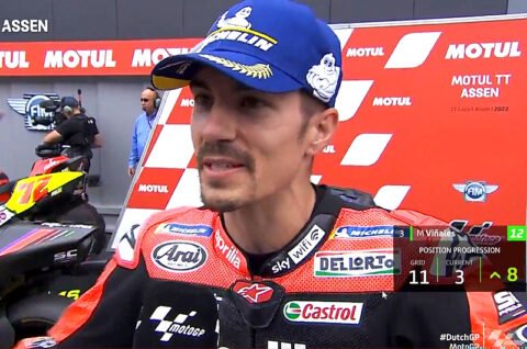 MotoGP Assen J3 Maverick Viñales (Aprilia/3) : « A chaud » !