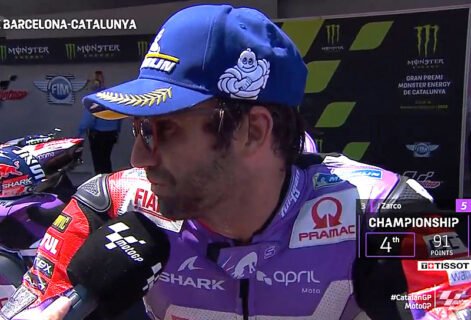 MotoGP Catalogne Barcelone J3 : Johann Zarco (Ducati/3) « à chaud » !