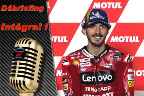 MotoGP Assen J3 Débriefing Francesco Bagnaia (Ducati/1) : « J'étais complètement terrifié à l'idée de chuter à nouveau ! », etc. (Intégralité)