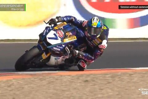 WSBK Supersport Most Warm Up : Lorenzo Baldassarri reprend là où il s'était arrêté