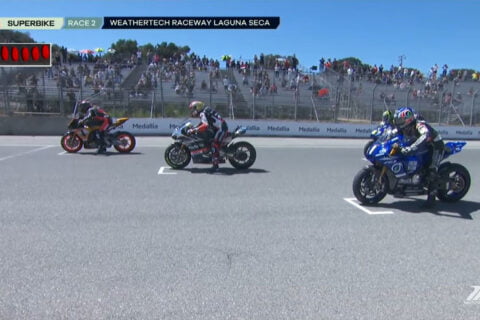 MotoAmerica Laguna Seca J3 : Changement de leader au championnat !