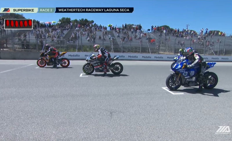 MotoAmerica Laguna Seca J3 : Changement de leader au championnat !