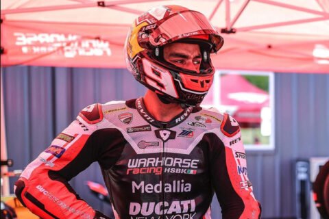 MotoAmerica Laguna Seca J1: Jake Gagne contém Danilo Petrucci