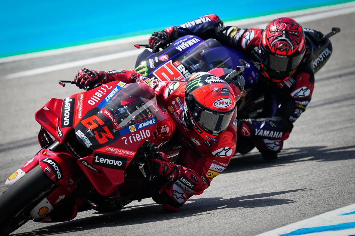 MotoGP Austria J2, Pecco Bagnaia (Ducati/2): “I don’t think the other Ducatis will let me win”