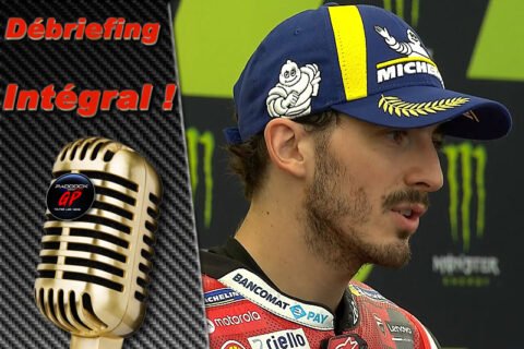 MotoGP Silverstone J3 Débriefing Francesco Bagnaia (Ducati/1) : Quartararo, Viñales, Stoner, Rossi, la fête, etc. (Intégralité)