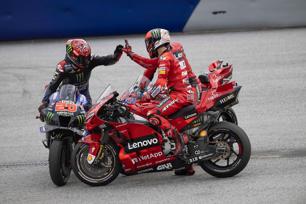 MotoGP : après le Grand Prix d’Autriche et les propos de Jorge Martin, Ducati pense appeler à la discipline