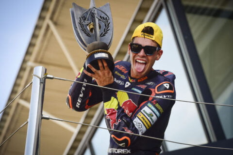 Moto2 Silvertone J3 : Trois victoires consécutives et le leadership pour Augusto Fernández