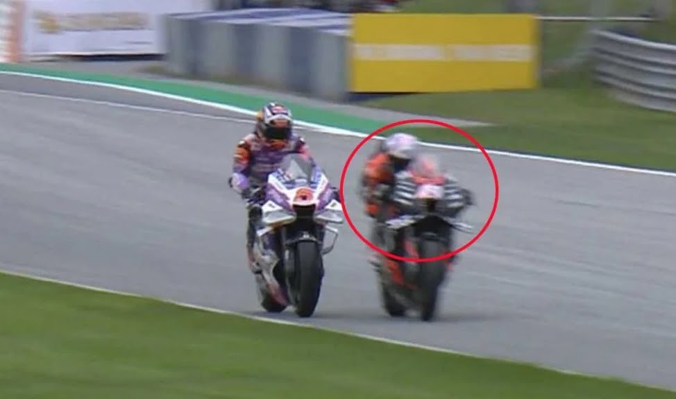 MotoGP Austria FP3 VIDEO Johann Zarco vs Aleix Espargaró, the Ducati version is clear: “he tried to touch him”