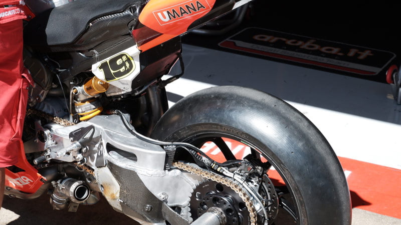WSBK Superbike Test Catalunya : Un bras oscillant divise chez Ducati