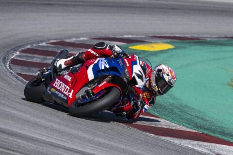 WSBK Superbike Test Catalunya : Bilan très positif pour le Team HRC sous le soleil de Catalogne