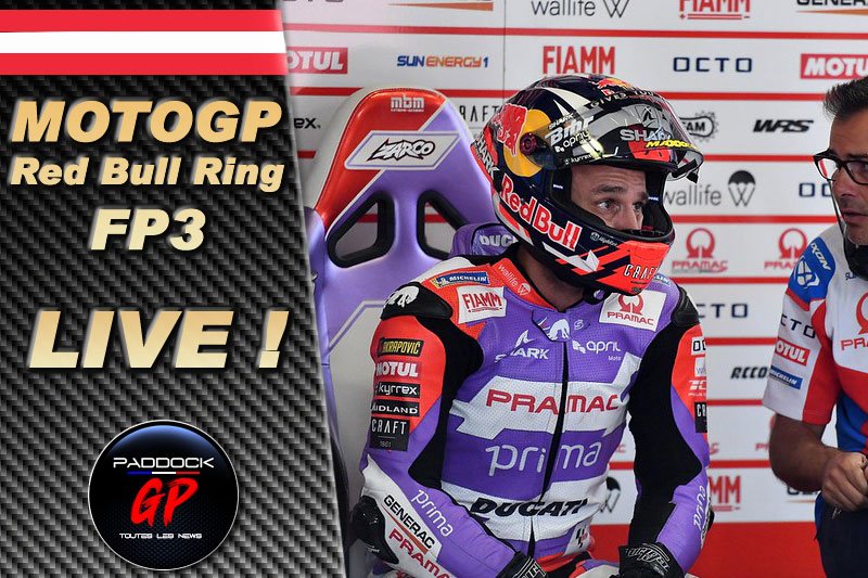 MotoGP Autriche FP3 LIVE : 1-2 pour les Français !