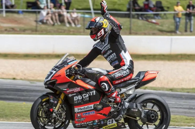 MotoAmerica Brainerd J3 : Danilo Petrucci revient à la victoire dans la course 2